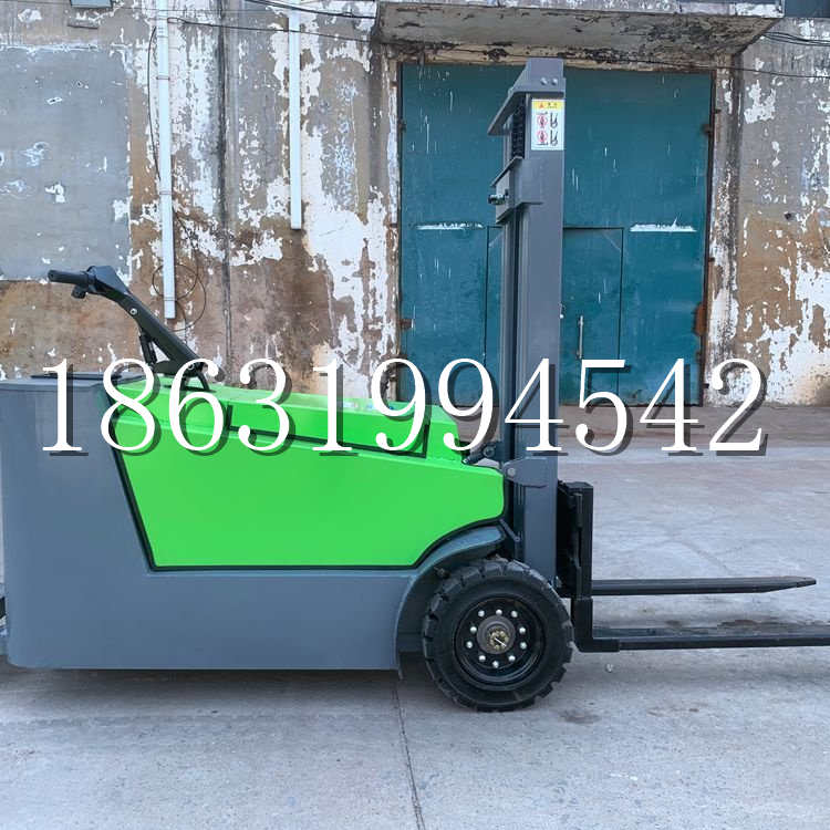 南部县小型电动叉车1吨2吨步行站驾式电瓶堆高充电装卸车液压升降车铲车